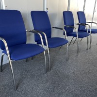 Bespoke 4 legged meeting chairs
